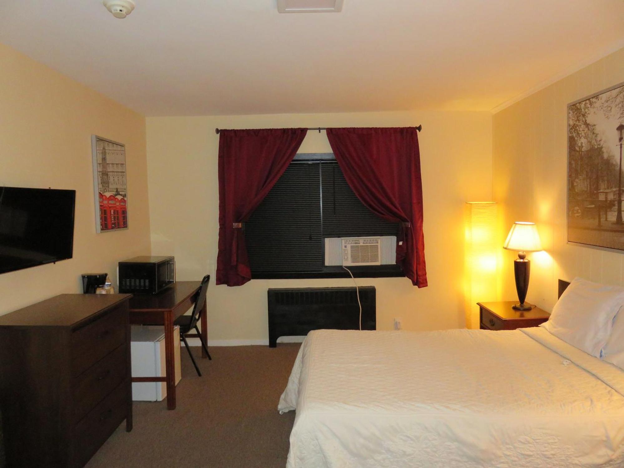Central Motel Courtyard White Plains Quarto foto