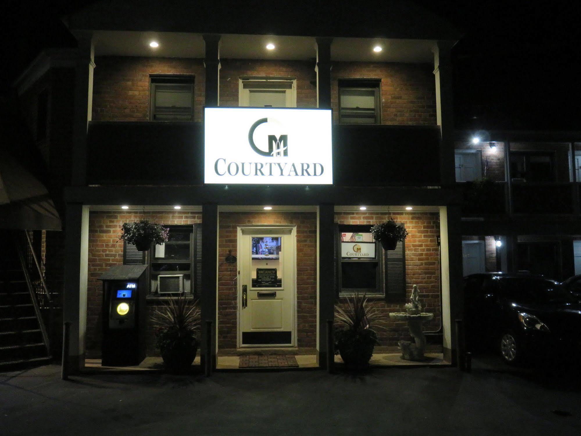 Central Motel Courtyard White Plains Exterior foto